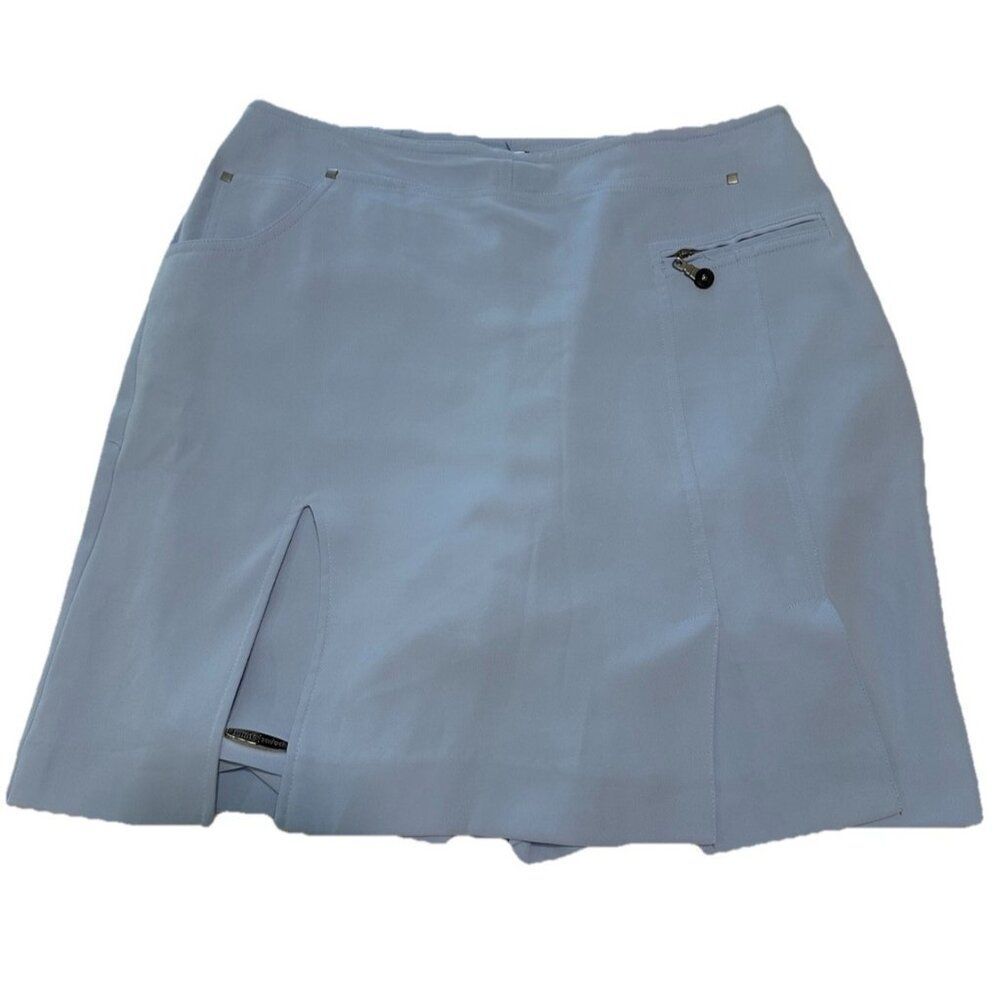 Jamie Sadock Skort Size 4 Golf Tennis Pickleball Stretch Zipper Blue